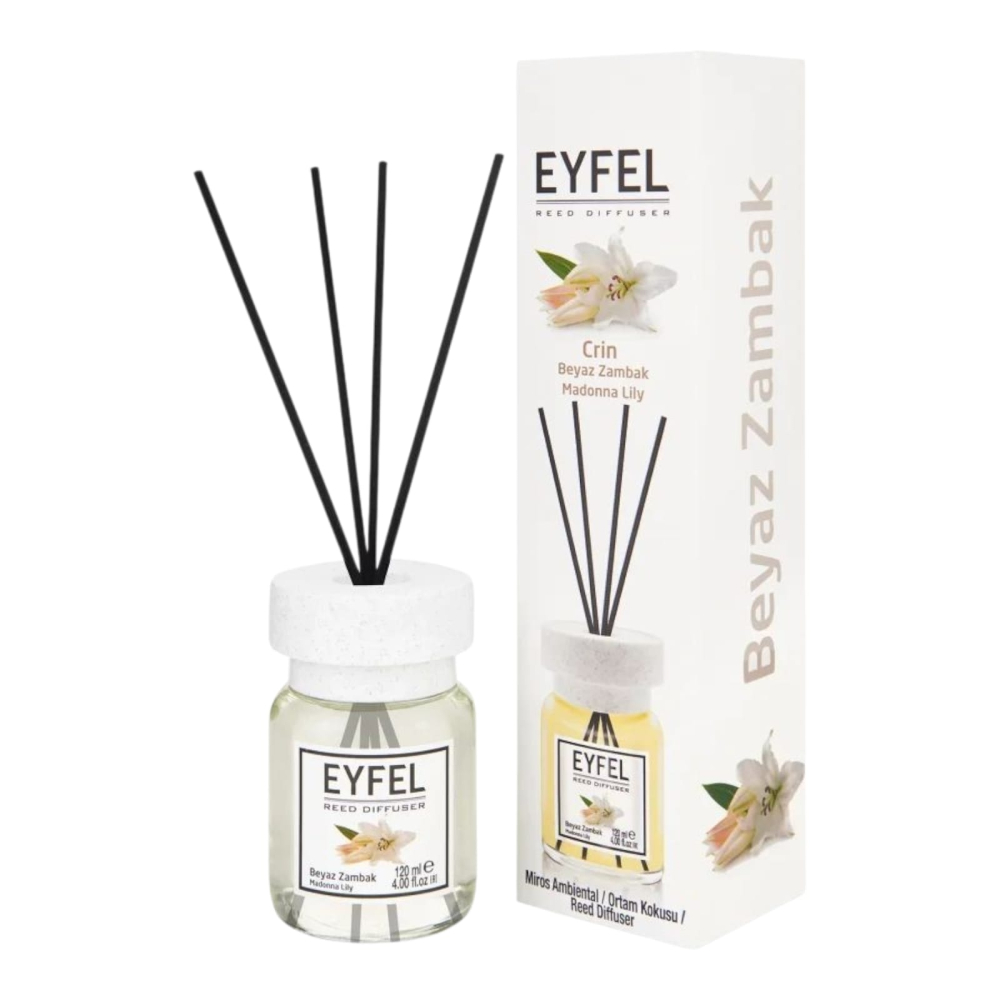 EYFEL Odorizant Camera cu Betisoare CRIN ALB 120 ml [1]