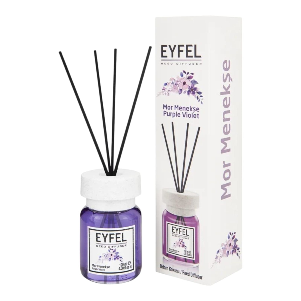 EYFEL Odorizant Camera cu Betisoare PURPLE VIOLET 120 ml [1]