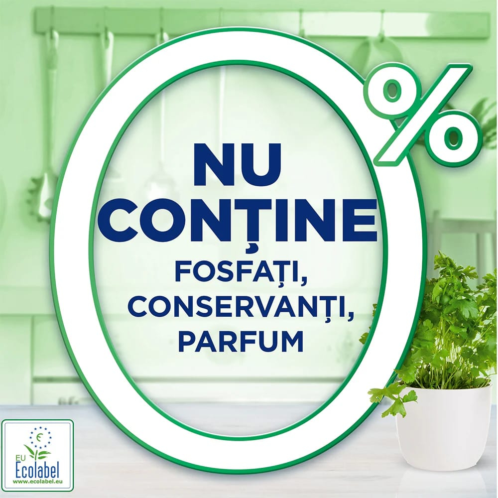 FINISH Ultimate All in 1 Eco 0% Detergent Tablete Masina de Spalat Vase 100 buc [2]