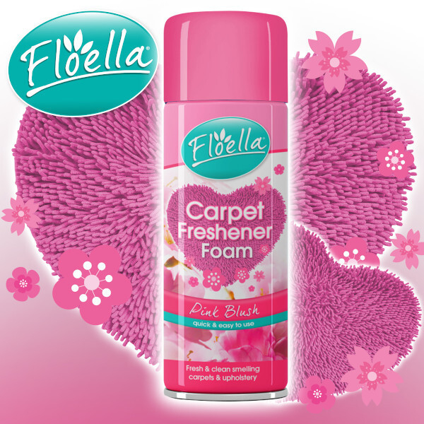 FLOELLA Odorizant Spumant pt Covoare & Tapiserii Pink Blush 400 ml [2]