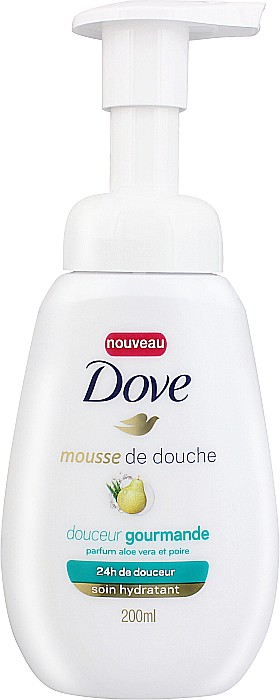 DOVE Mousse Gel de Dus Pear & Aloe Vera 200 ml [1]