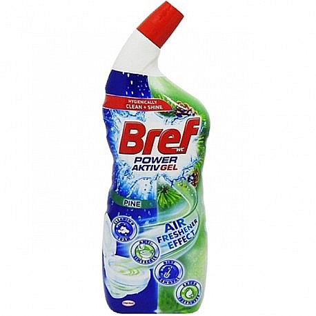 BREF Power Aktiv Gel Pine Dezinfectant Toaleta 700 ml [1]
