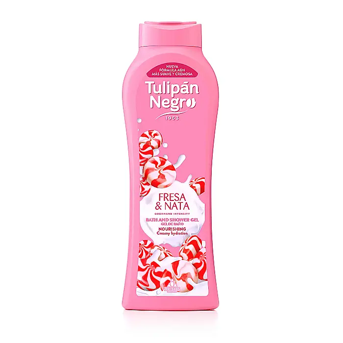 TULIPAN NEGRO Gel de Dus Fresa & Nata 650 ml [1]