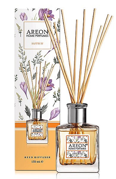 AREON Home Odorizant Camera cu Betisoare SAFFRON 150 ml [1]