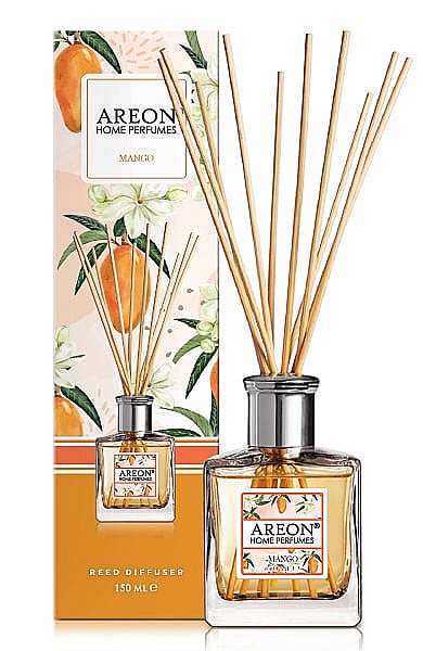 AREON Home Odorizant Camera cu Betisoare MANGO 150 ml [1]