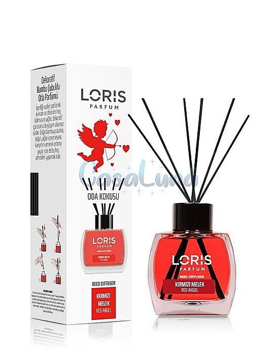 LORIS Odorizant Camera cu Betisoare RED ANGEL 120 ml [1]