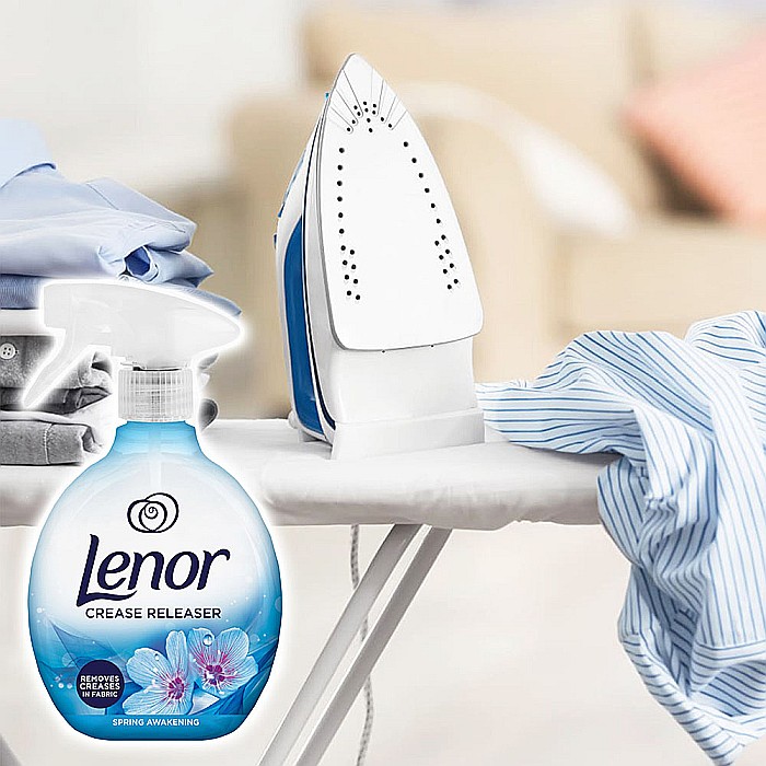 LENOR Crease Releaser Spray Odorizant Textile Anti Sifonare - Elimina Cutele, Ruby Jasmine 500 ml [2]