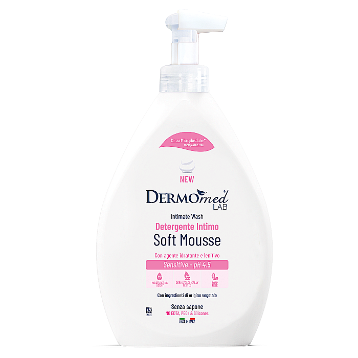 DERMOmed Soft Mousse Spuma Intima Sensitive 600 ml [1]