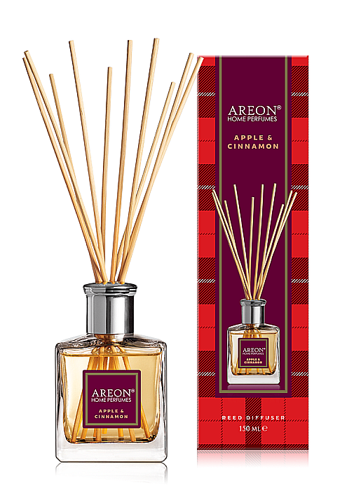 AREON Home Odorizant Camera cu Betisoare APPLE & CINNAMON 150 ml [1]
