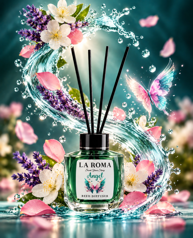LA ROMA Odorizant Camera cu Betisoare ANGEL MELEK 130 ml [2]