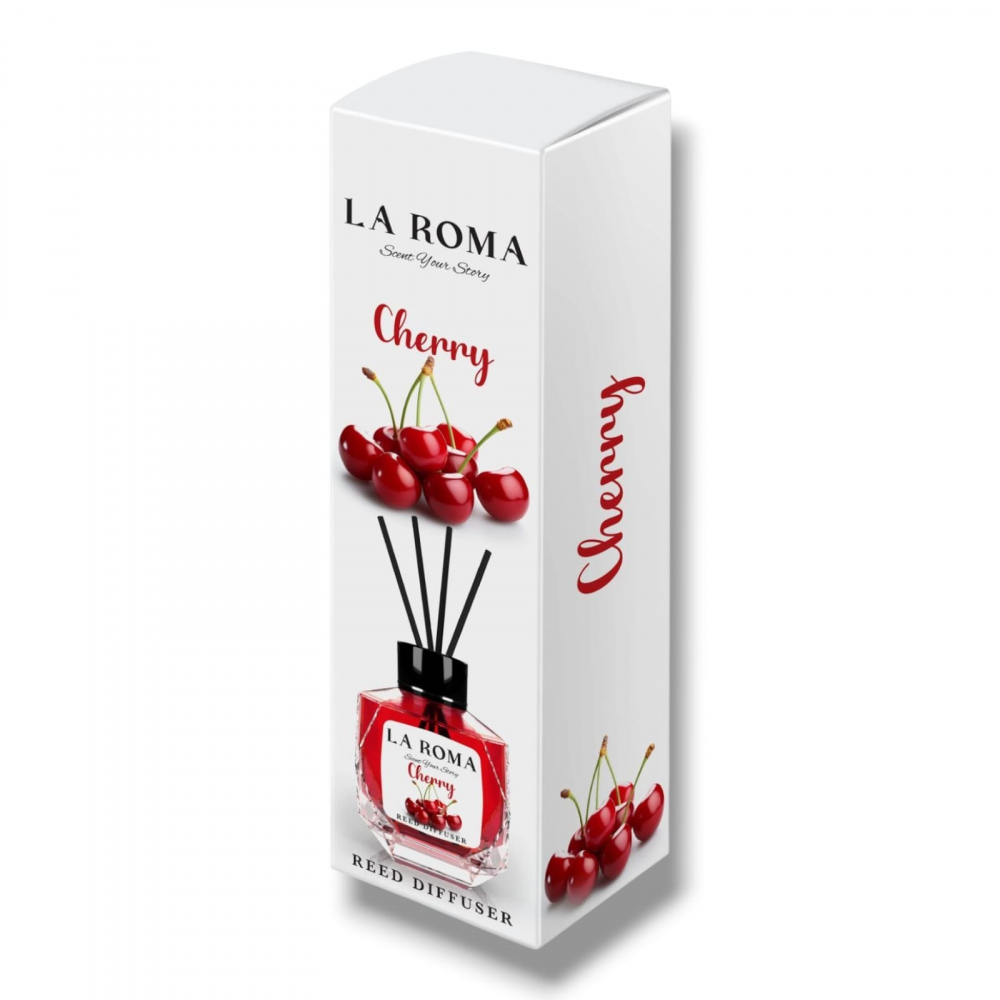 LA ROMA Odorizant Camera cu Betisoare CIRESE 130 ml [1]