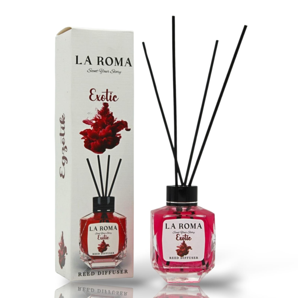 LA ROMA Odorizant Camera cu Betisoare EXOTIC 130 ml [1]