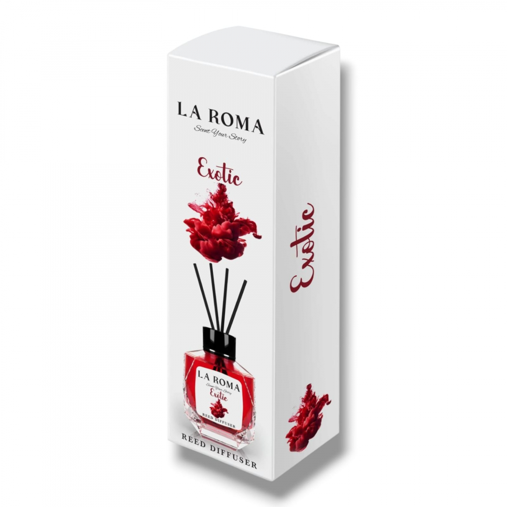 LA ROMA Odorizant Camera cu Betisoare EXOTIC 130 ml [1]
