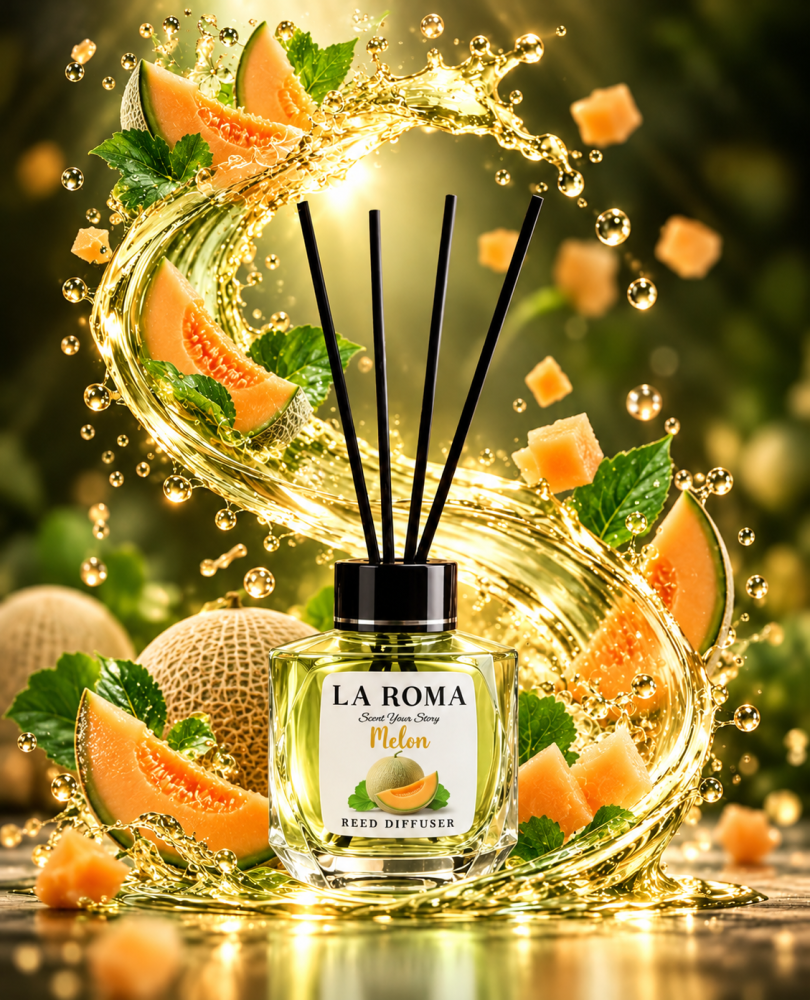 LA ROMA Odorizant Camera cu Betisoare PEPENE GALBEN 130 ml [2]