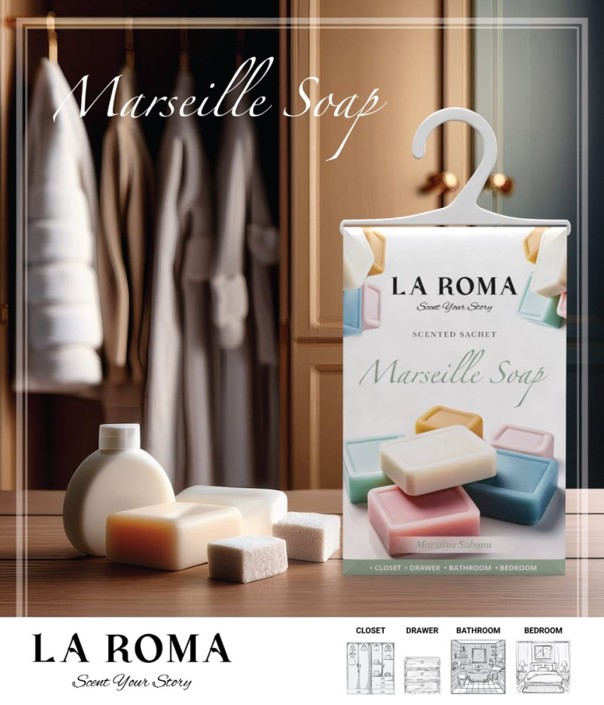 LA ROMA Saculet Odorizant pt Haine/Dulap/Sertare MANGO 26g [13]