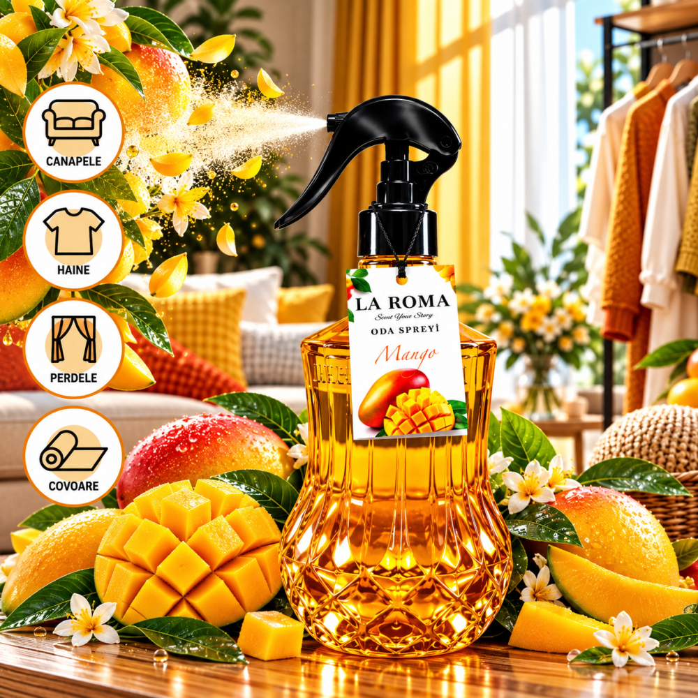 LA ROMA Spray Odorizant MANGO 500 ml [2]