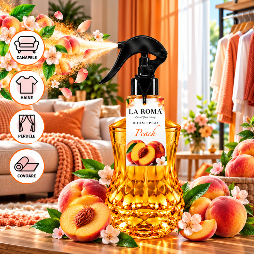 LA ROMA Spray Odorizant PIERSICA 500 ml [2]