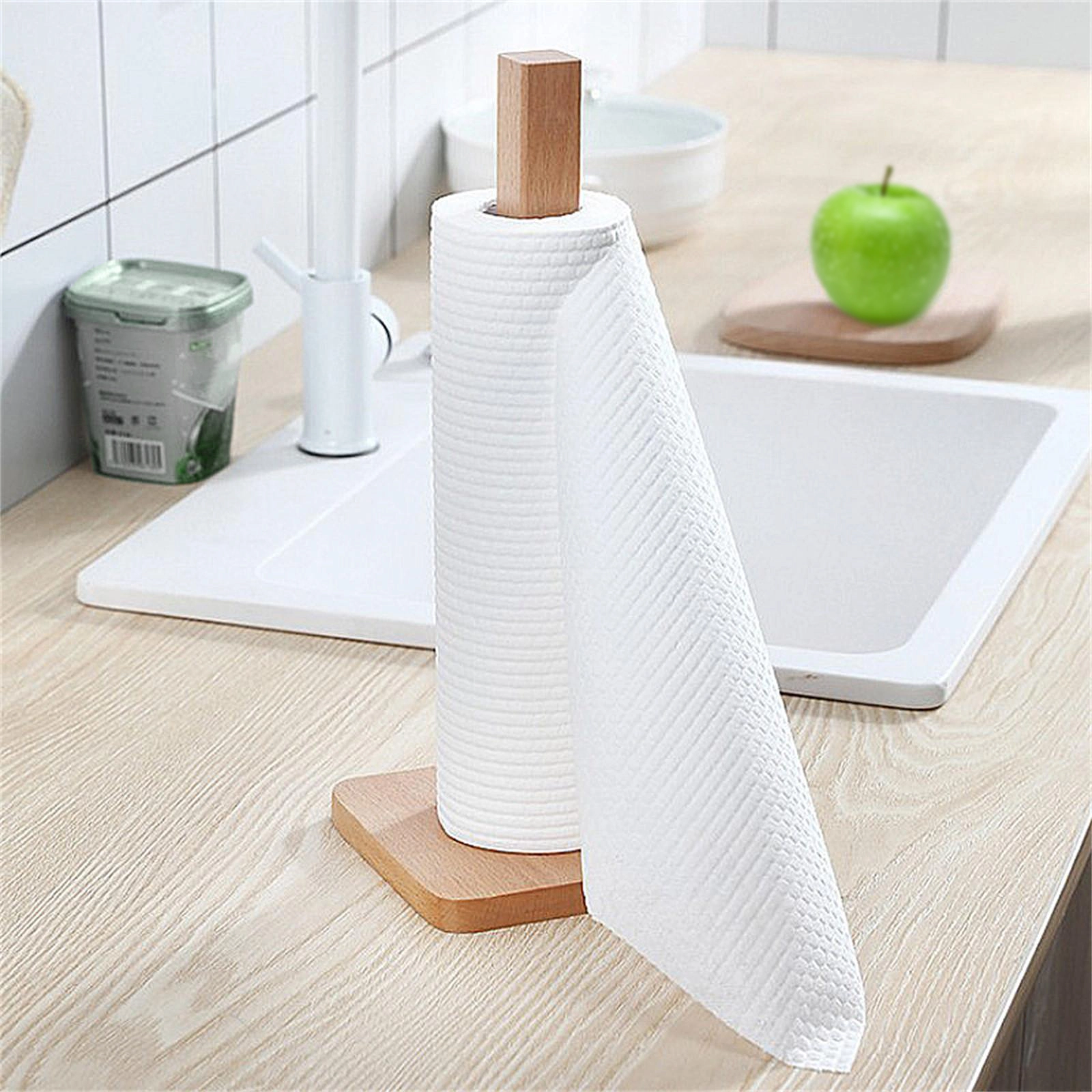 Lavete Embosate in Rola, Reutilizabile, Pretaiate, Pretabil Rezerva de Mop Plat, Albe 20x30cm, 75 buc/Rola [2]