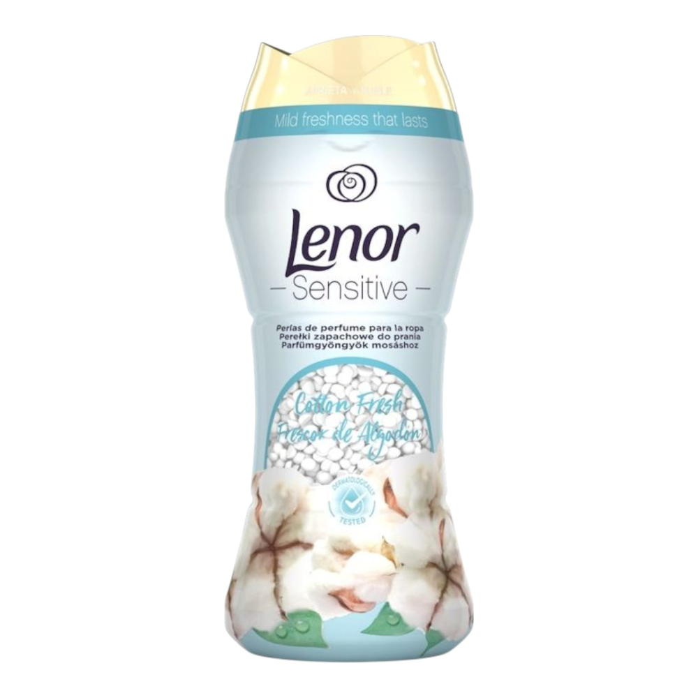 LENOR Unstoppables Perle Parfumate Pentru Rufe Sensitive Cotton Fresh 210 g [1]