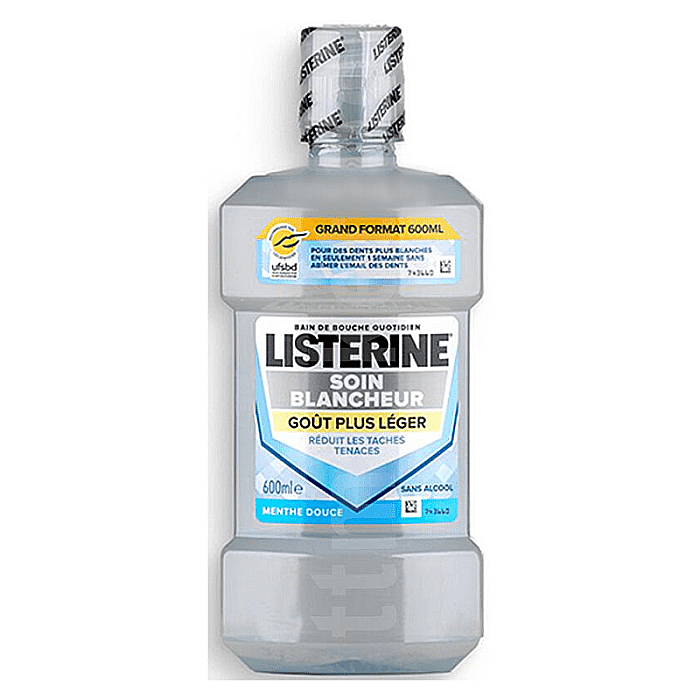 LISTERINE Apa de Gura Pentru Albirea Dintilor Listerine Whitening Menta Dulce 600ml [1]