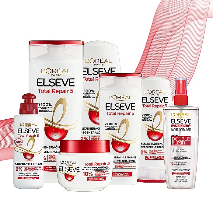 LOREAL ELVIVE (Elseve) Sampon Total Repair 5 MAXI 700 ml [2]