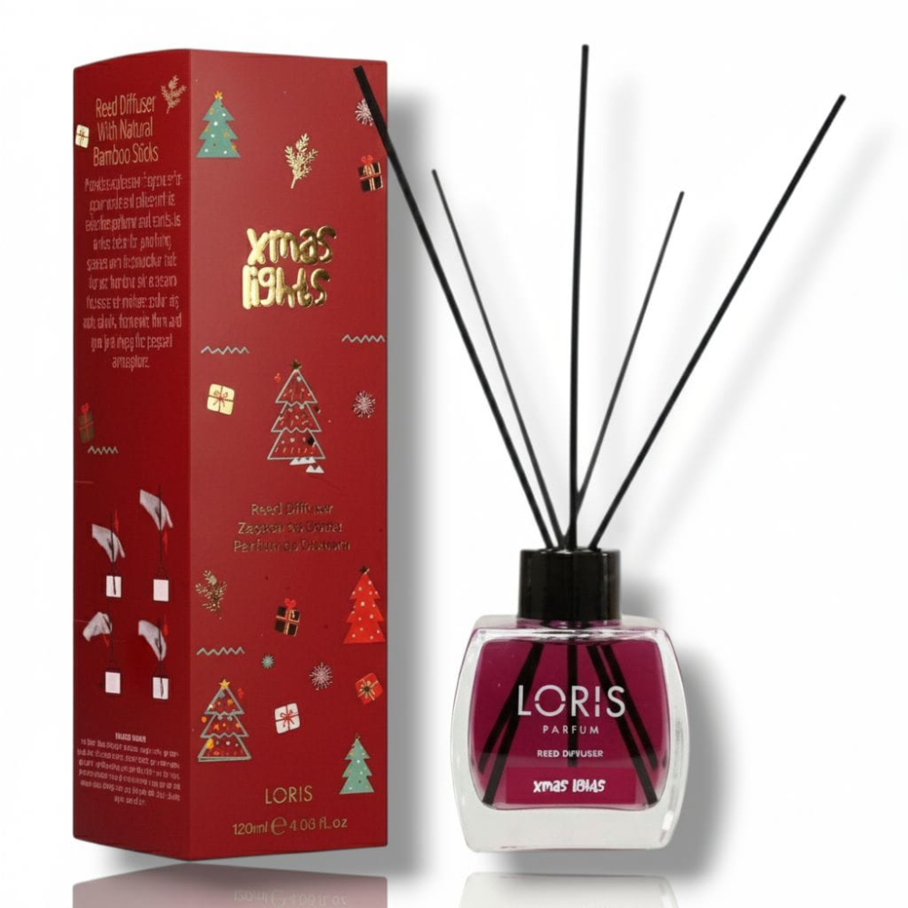 LORIS Odorizant Camera cu Betisoare CHRISTMAS EDITION 120 ml Xmas Lights [2]