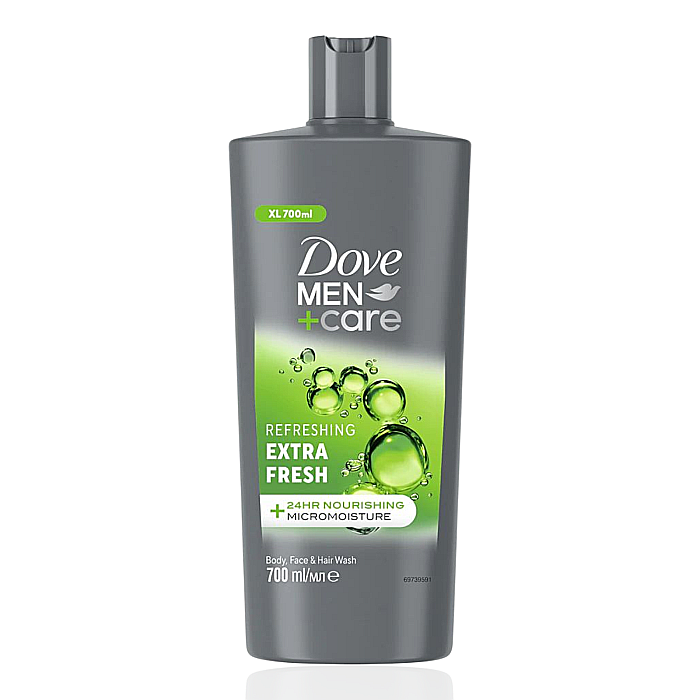 DOVE MEN+CARE Gel de Dus 3in1 Fata, Corp si Par EXTRA FRESH XL 700 ml [1]