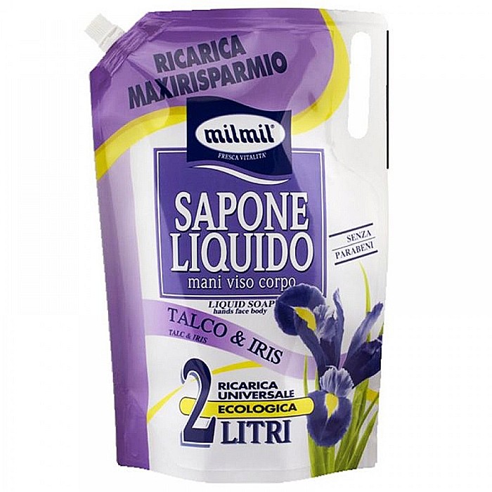 MilMil Rezerva Sapun Lichid Talco & Iris 2L [1]