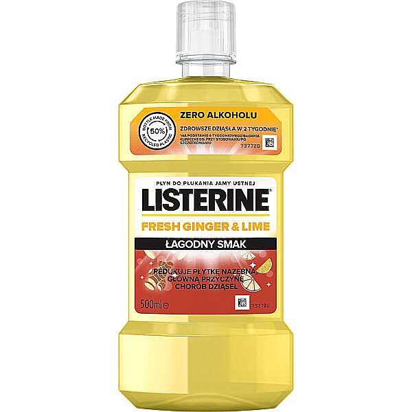 LISTERINE Apa de Gura Fresh Ginger & Lime 500 ml [1]