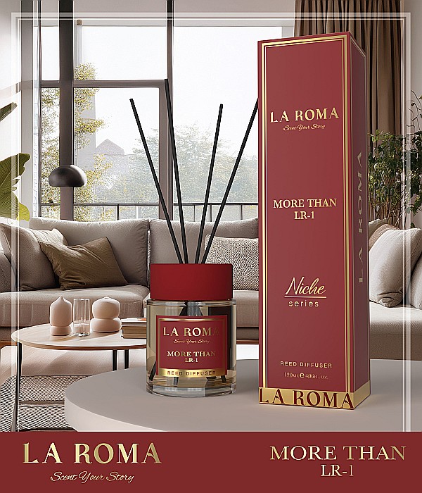 LA ROMA NICHE Odorizant Camera cu Betisoare MORE THAN 120 ml [2]