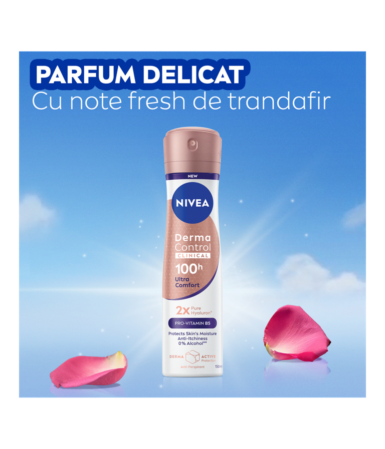 NIVEA Derma Control Spray Antiperspirant Clinical Ultra Comfort 150 ml [2]