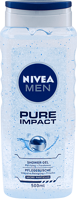 NIVEA MEN Gel de Dus Pure Impact 500 ml [1]