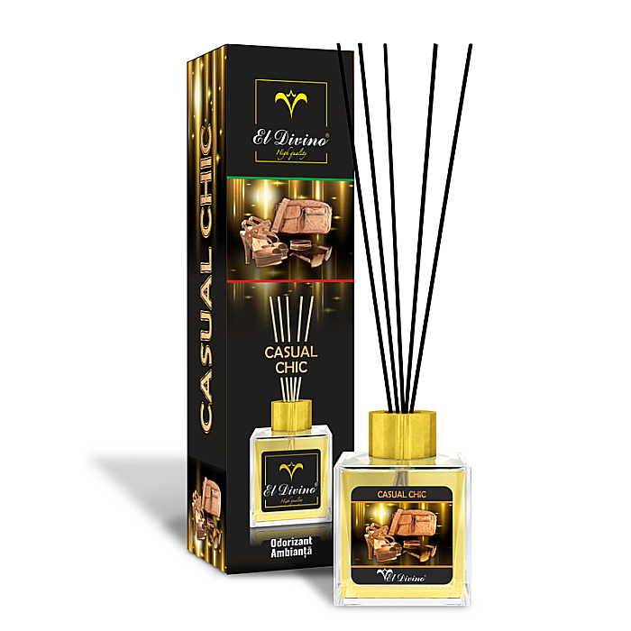 EL DIVINO Odorizant Camera cu Betisoare CASUAL CHIC 100 ml [1]