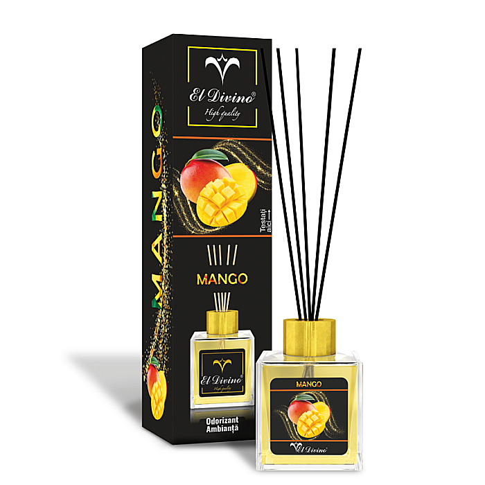 EL DIVINO Odorizant Camera cu Betisoare MANGO 100 ml [1]