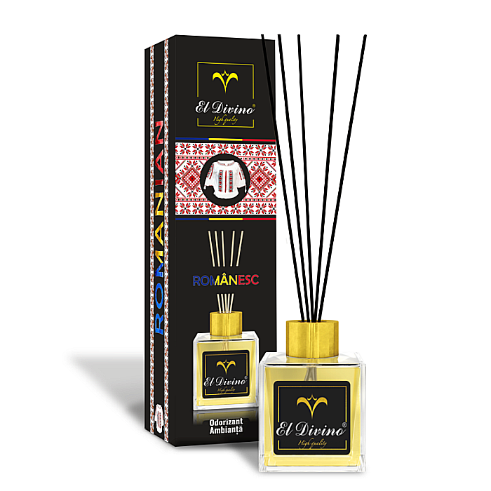 EL DIVINO Odorizant Camera cu Betisoare ROMANESC 100 ml [1]