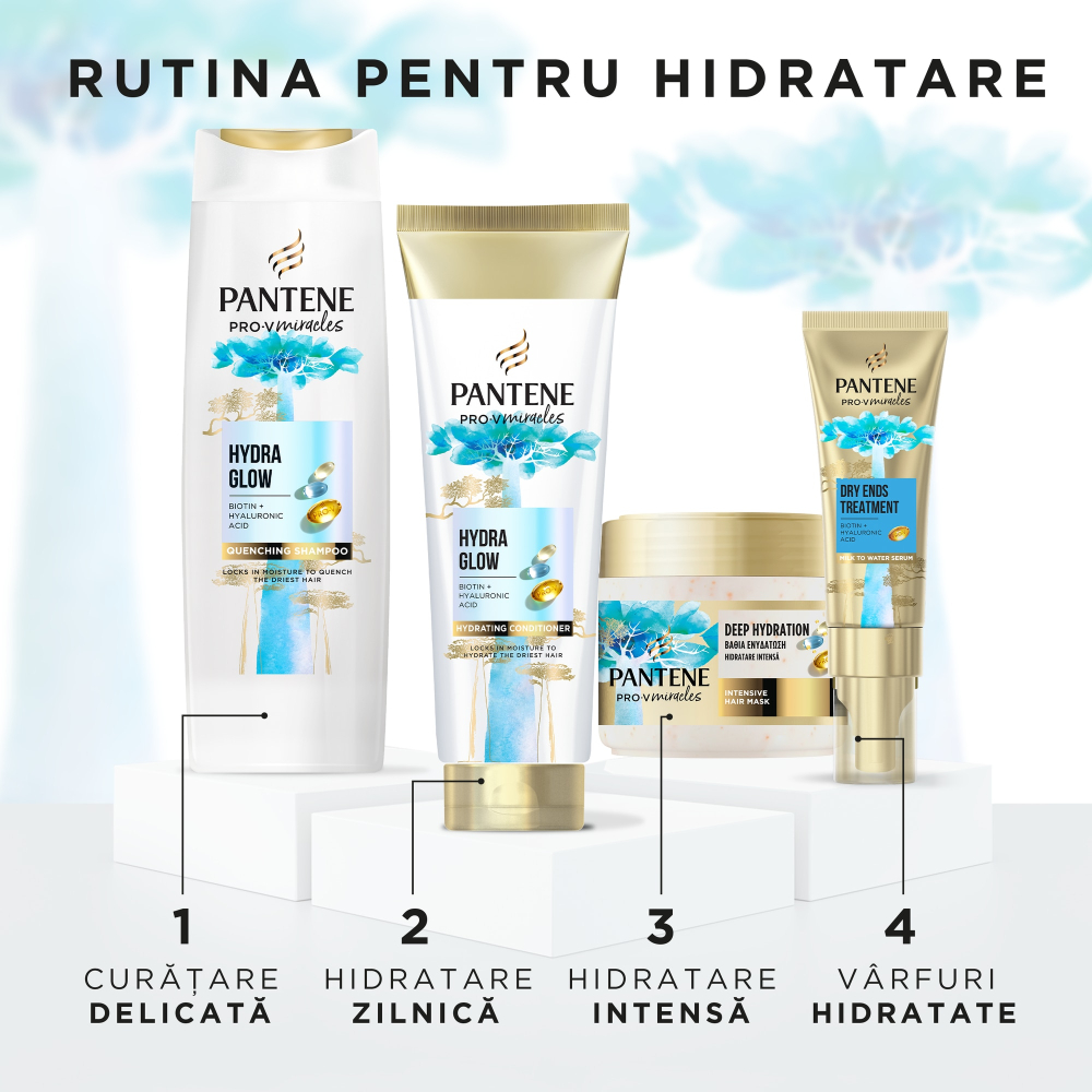 PANTENE Pro V Masca de Par Hranitoare și Intens Hidratanta pt Par Uscat și Deteriorat 300 ml [2]