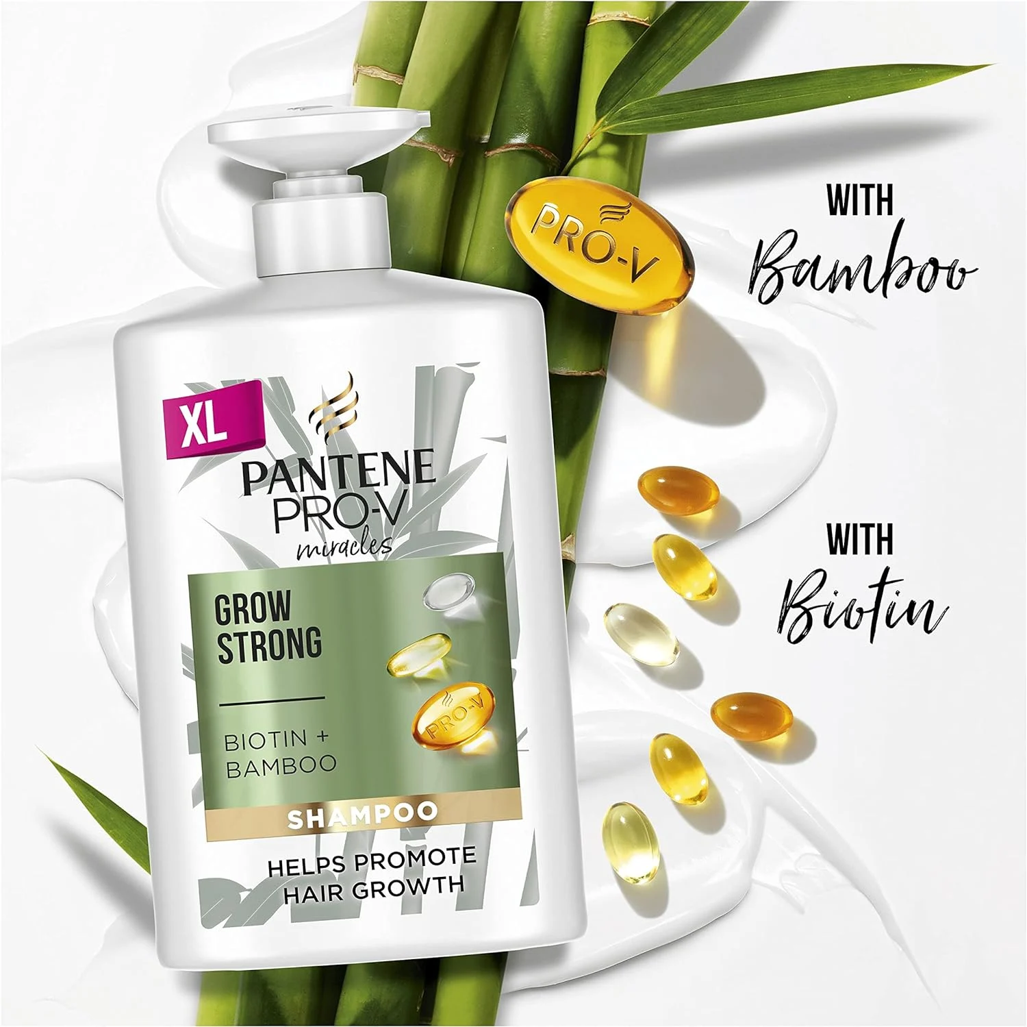 PANTENE Pro V Miracles Sampon cu Pompa Grow Strong XL 1L [2]