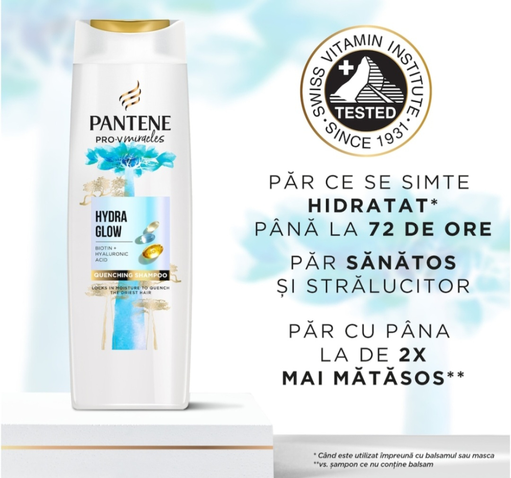 PANTENE Pro V Miracles Sampon pt Par Uscat si Deshidratat Hydra Glow 300 ml [2]