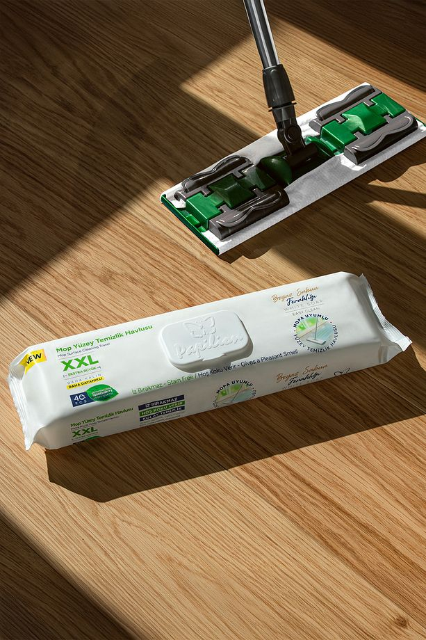 PAPILION Lavete Umede XXL pt Pardoseli White Soap 40 buc [2]