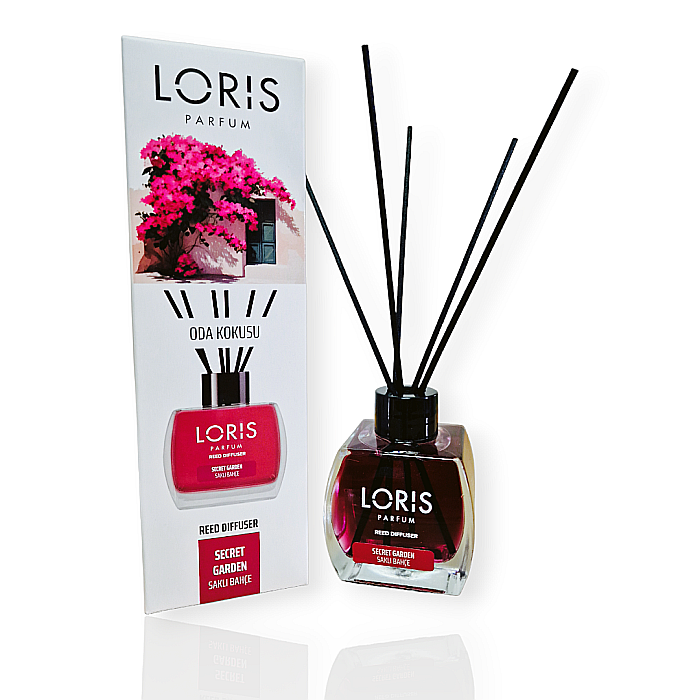 LORIS Odorizant Camera cu Betisoare SECRET GARDEN 120 ml [1]