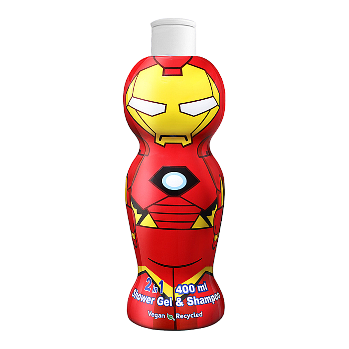 AIR VAL Disney 2in1 Gel de Dus & Sampon MARVEL IRON MAN 400 ml [1]