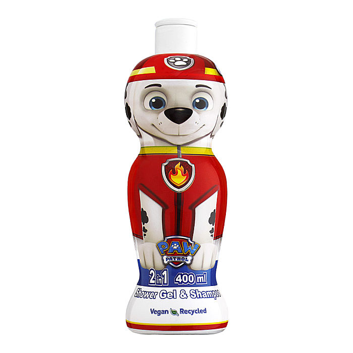 AIR VAL Disney 2in1 Gel de Dus & Sampon PAW PATROL MARSHAL 400 ml [1]