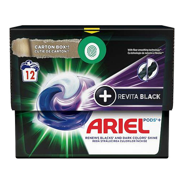 ARIEL Detergent Capsule Allin1 PODS +Revita Black (12 spalari) [1]
