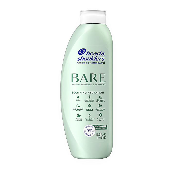 HEAD & SHOULDERS BARE Soothing Hydration Anti Matreata Sampon pt Pielea Capului Uscat, cu Mancarimi 400 ml [1]