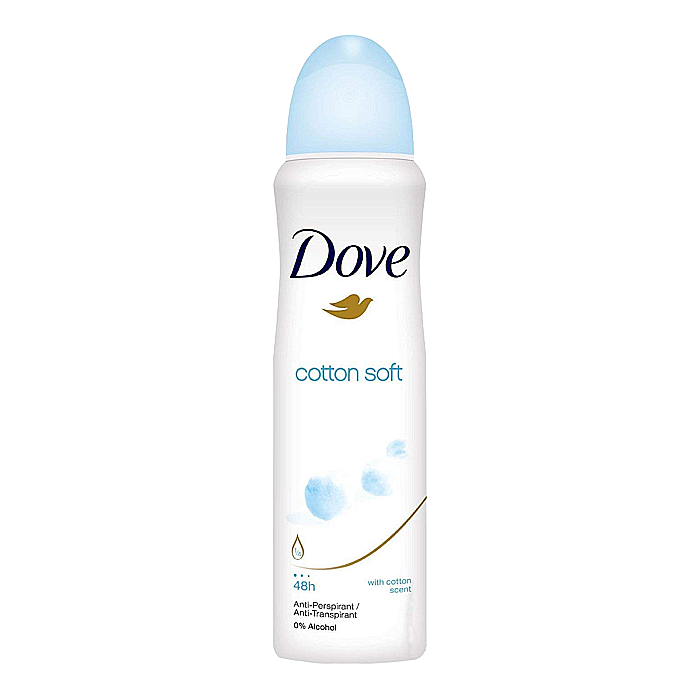 DOVE Antiperspirant Spray COTTON SOFT 150 ml [1]