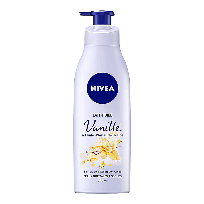 NIVEA Lotiune de Corp cu Pompa Vanilie & Ulei de Migdale 200 ml [1]