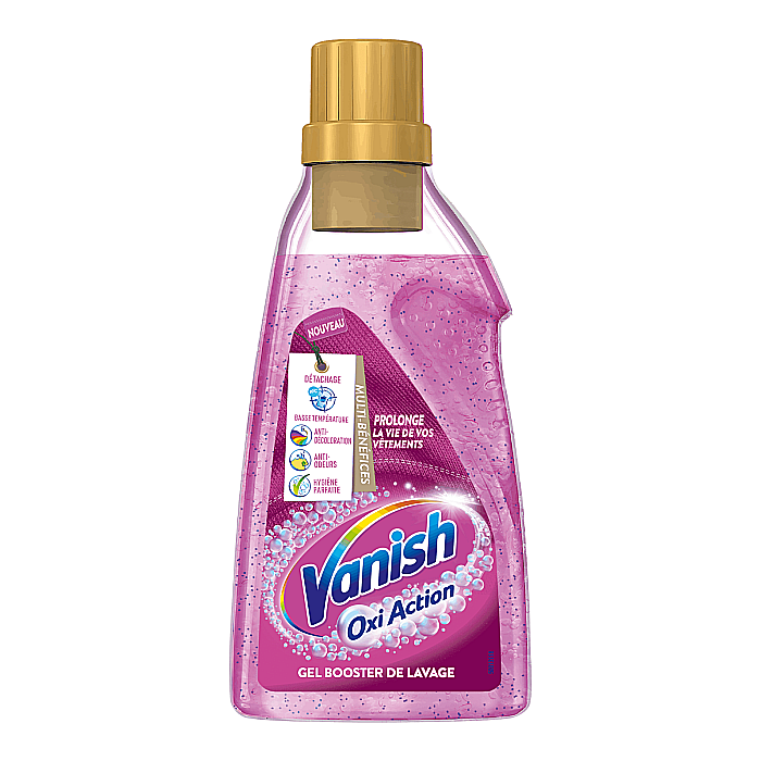 VANISH Oxi Action Gel Concentrat pt Indepartarea Petelor Haine Color 1.5L [1]