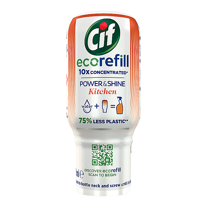 CIF Power & Shine Kitchen Solutie Curatare Bucatarie Rezerva 10 x Concentrat 70 ml [1]