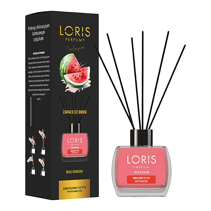 LORIS Odorizant Camera cu Betisoare PEPENE ROSU 120 ml [1]