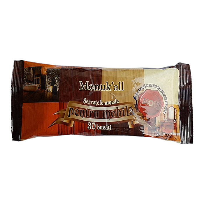 MONUK'ALL Servetele Umede pt Mobila 30 buc [1]